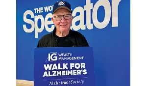 $100,000 donation for Walk for Alzheimers